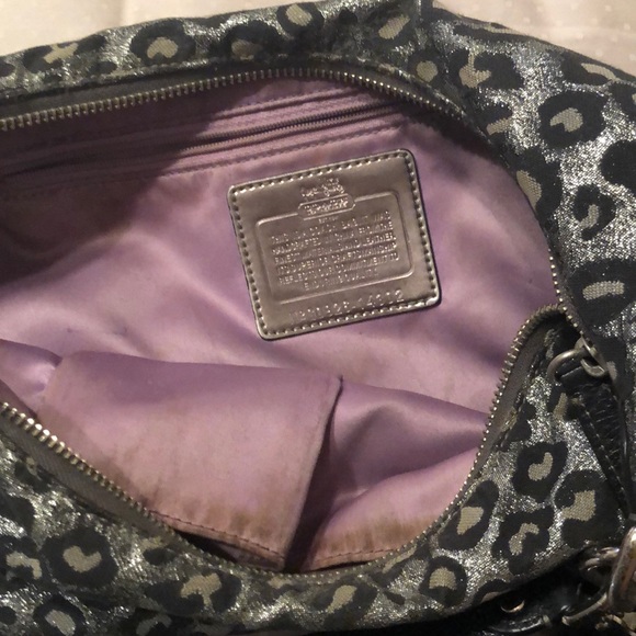 coach cheetah print purse - Picture 3 of 5